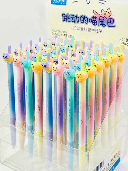 Cat Tail Colors Gel Pen