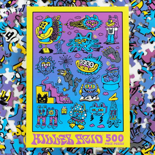 Killer Acid - Cosmic Cats Puzzle