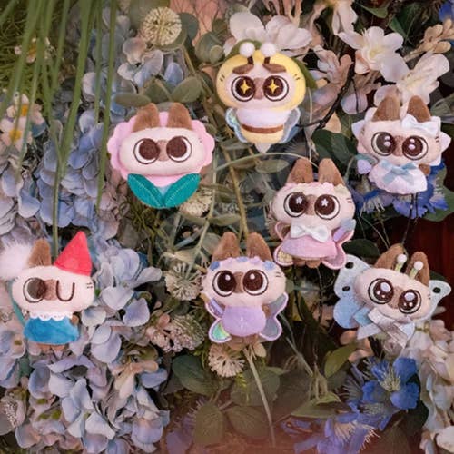 NOBEKO AZUKISAN GARDEN SERIES PLUSH HAIR CLIP BLIND BOX