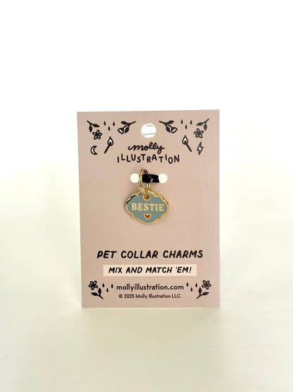 Bestie Pet Collar Charm