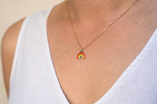 Cat Rainbow Necklace