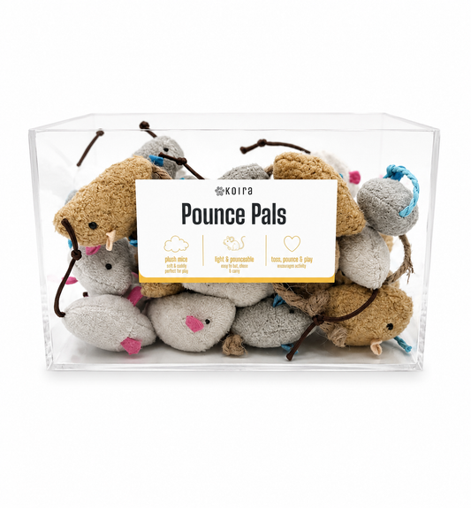 Pounce Pals Plush Mouse Cat Toy