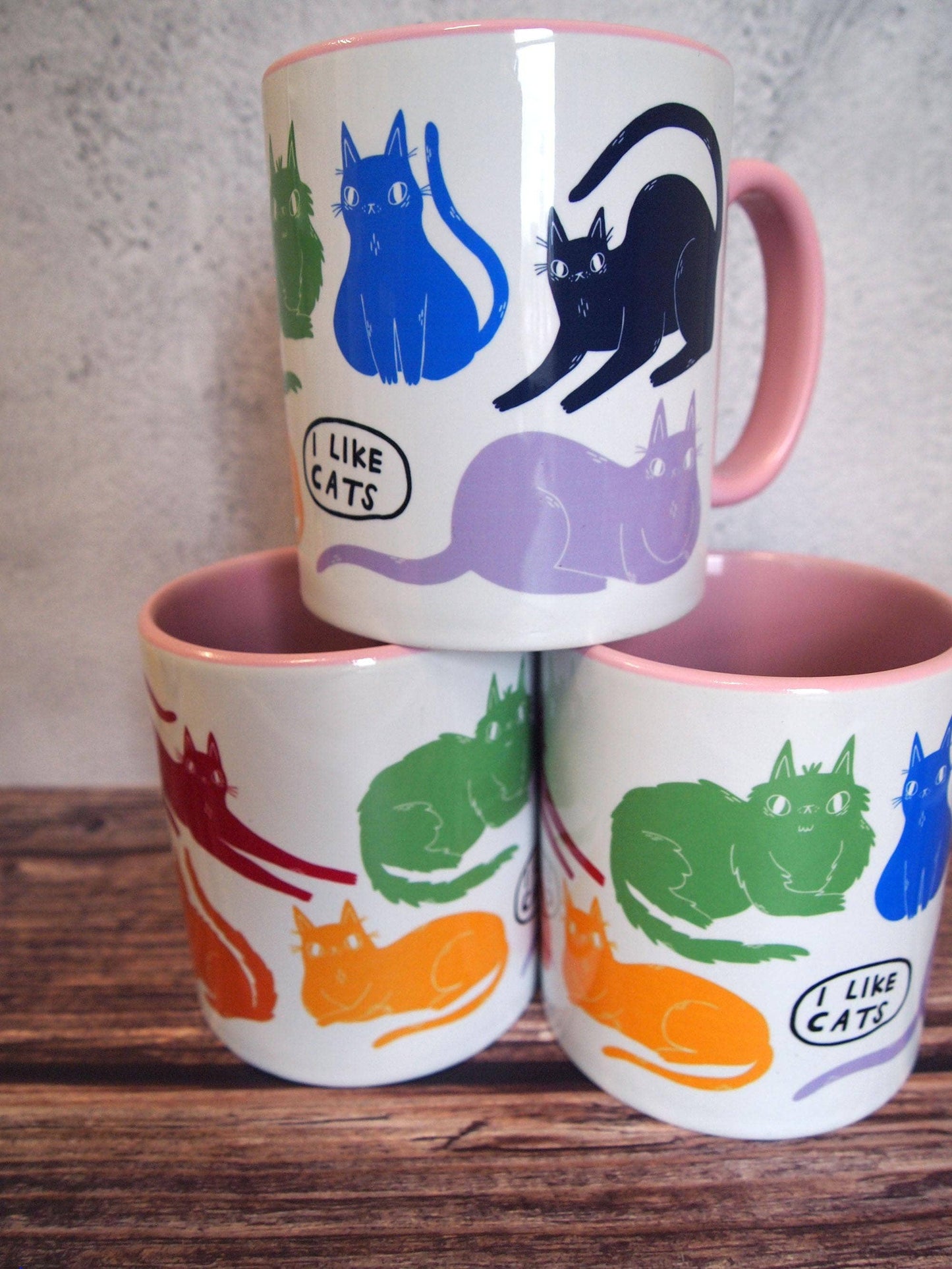 Rainbow Cats Coffee Mug