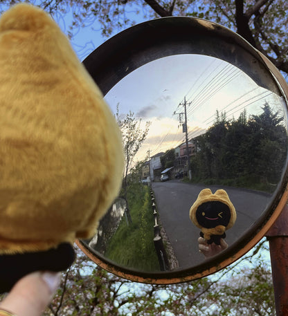 Bandage Brigade - Bean the Cat Plush Keychain