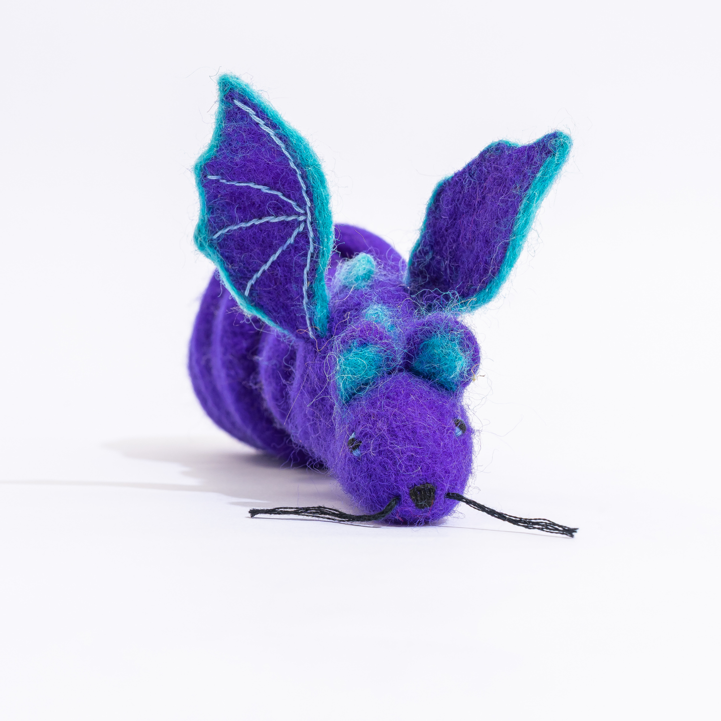Wool Mouse Cat Toy 6-Foot-Tail - red rainbow unicorn dragon