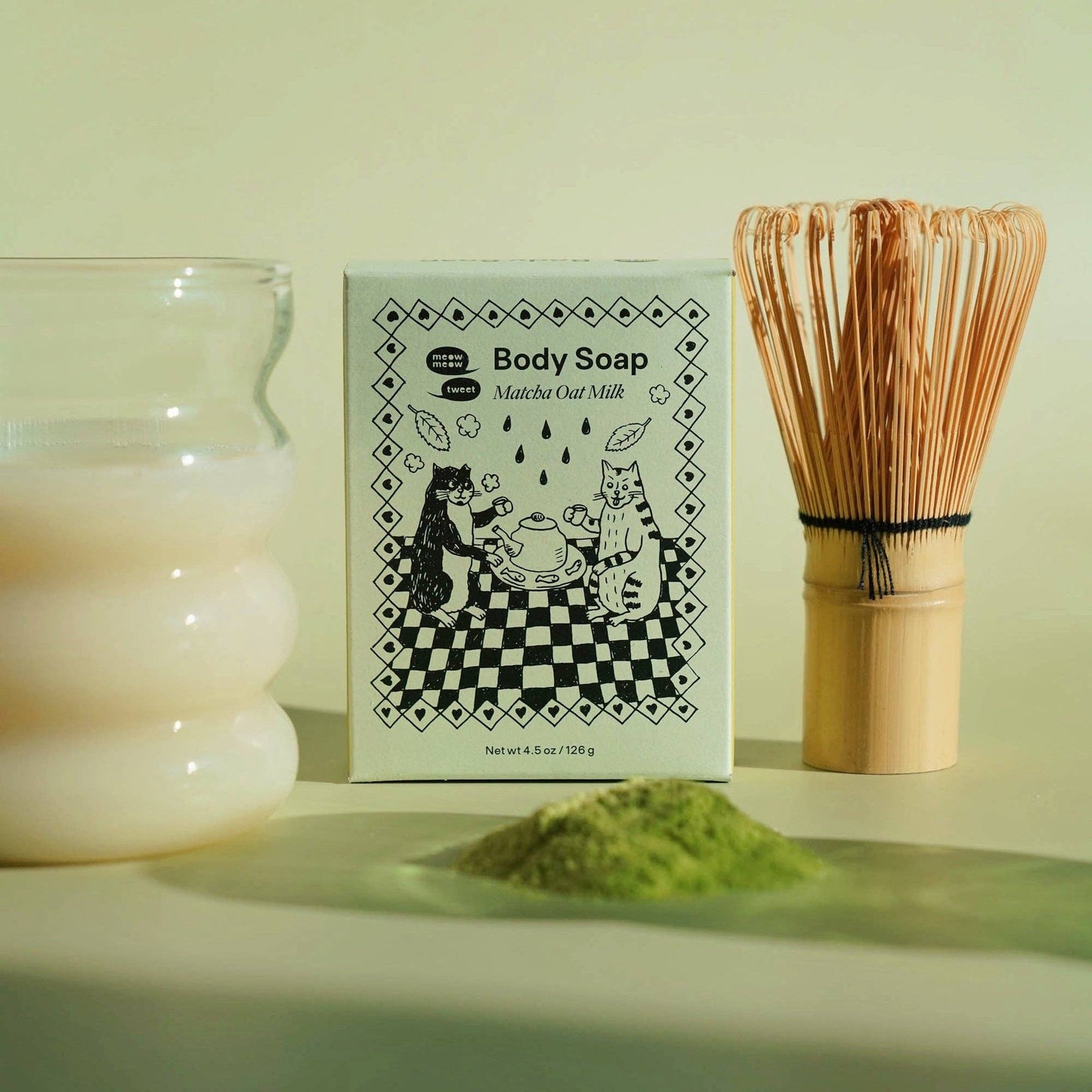 Matcha Oat Milk Body Soap