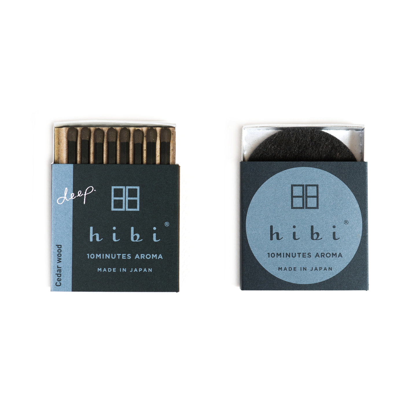 Hibi Incense Matches (Box of 8)