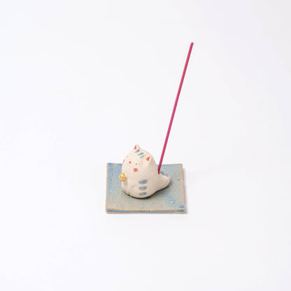 Handmade Cat Incense Holder