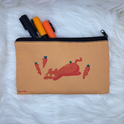 Nyaomikyu - Carrot Cats Pouch