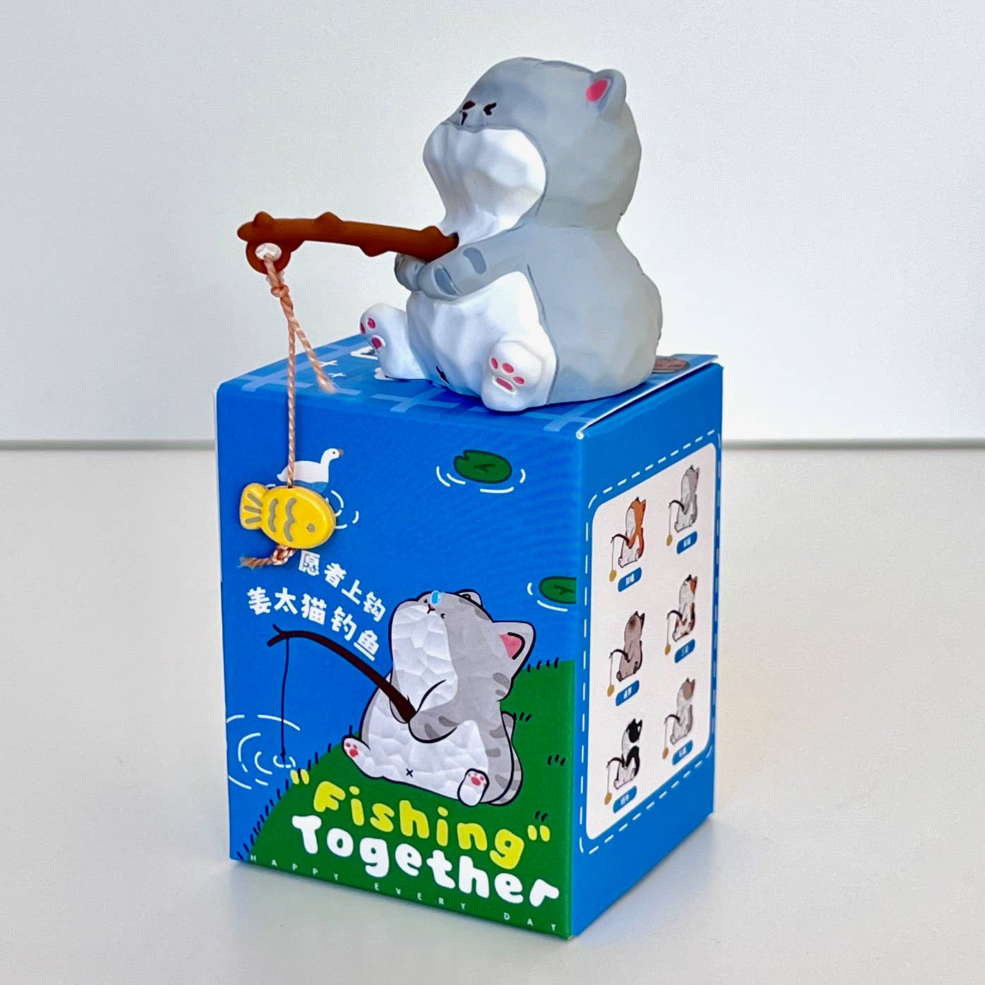 BCmini - 71322 Fishing Cat Family Blind Box-6