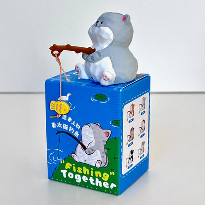BCmini - 71322 Fishing Cat Family Blind Box-6