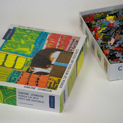 Simon & Schuster - Bodega Cat with Fruits and Vegetables by