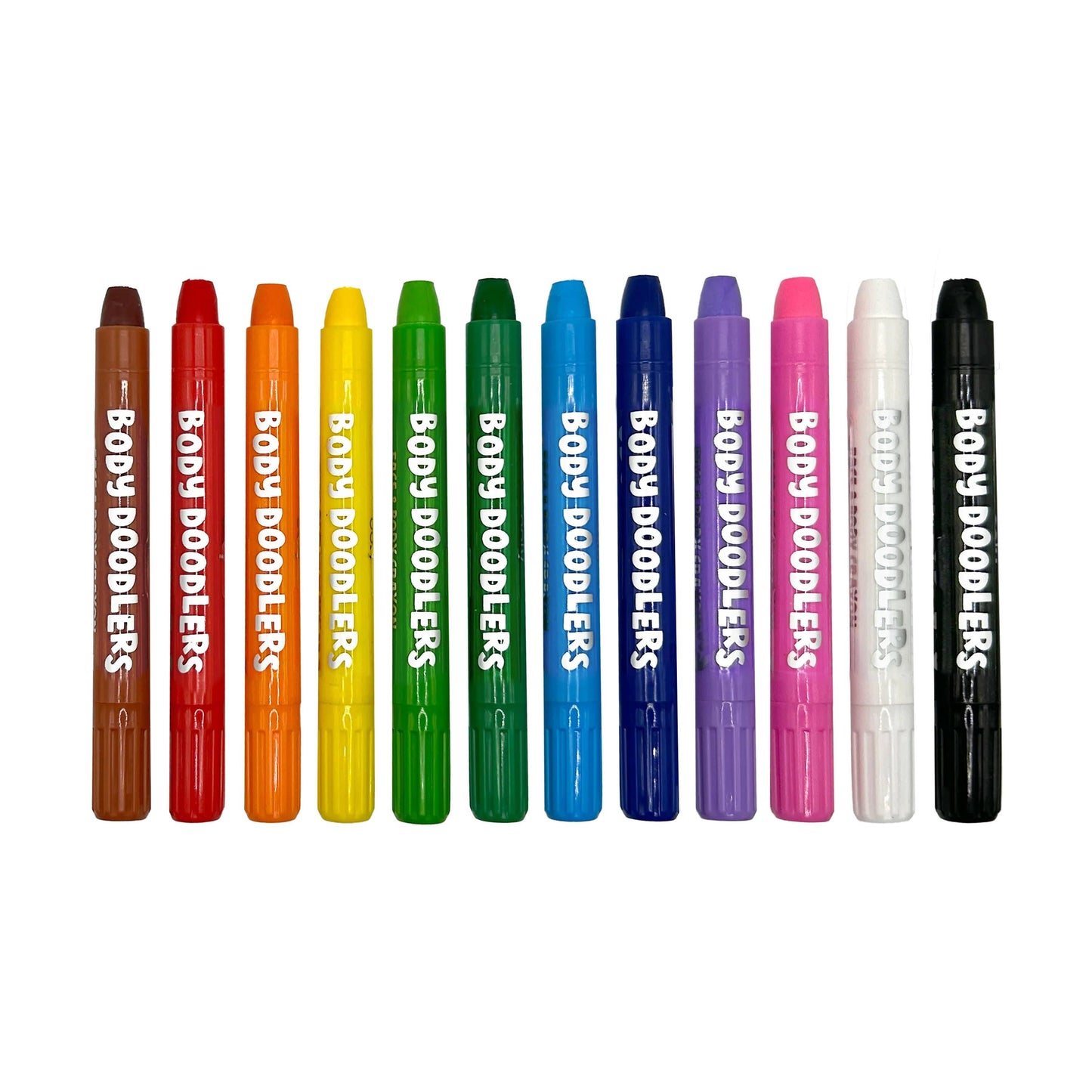 OOLY - Body Doodlers: Face & Body Crayons (Set of 12)