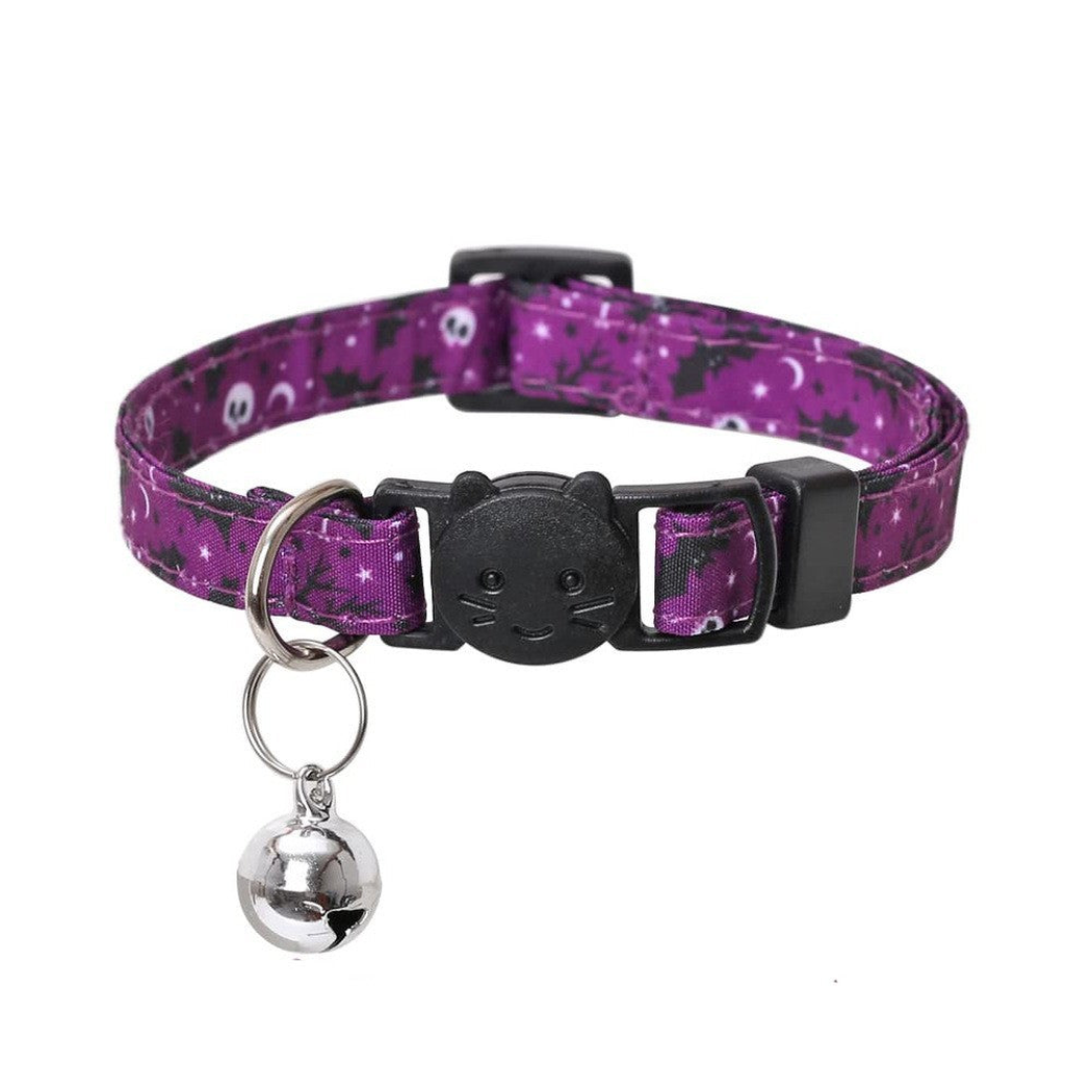Halloween Breakaway Cat Bowtie Collar