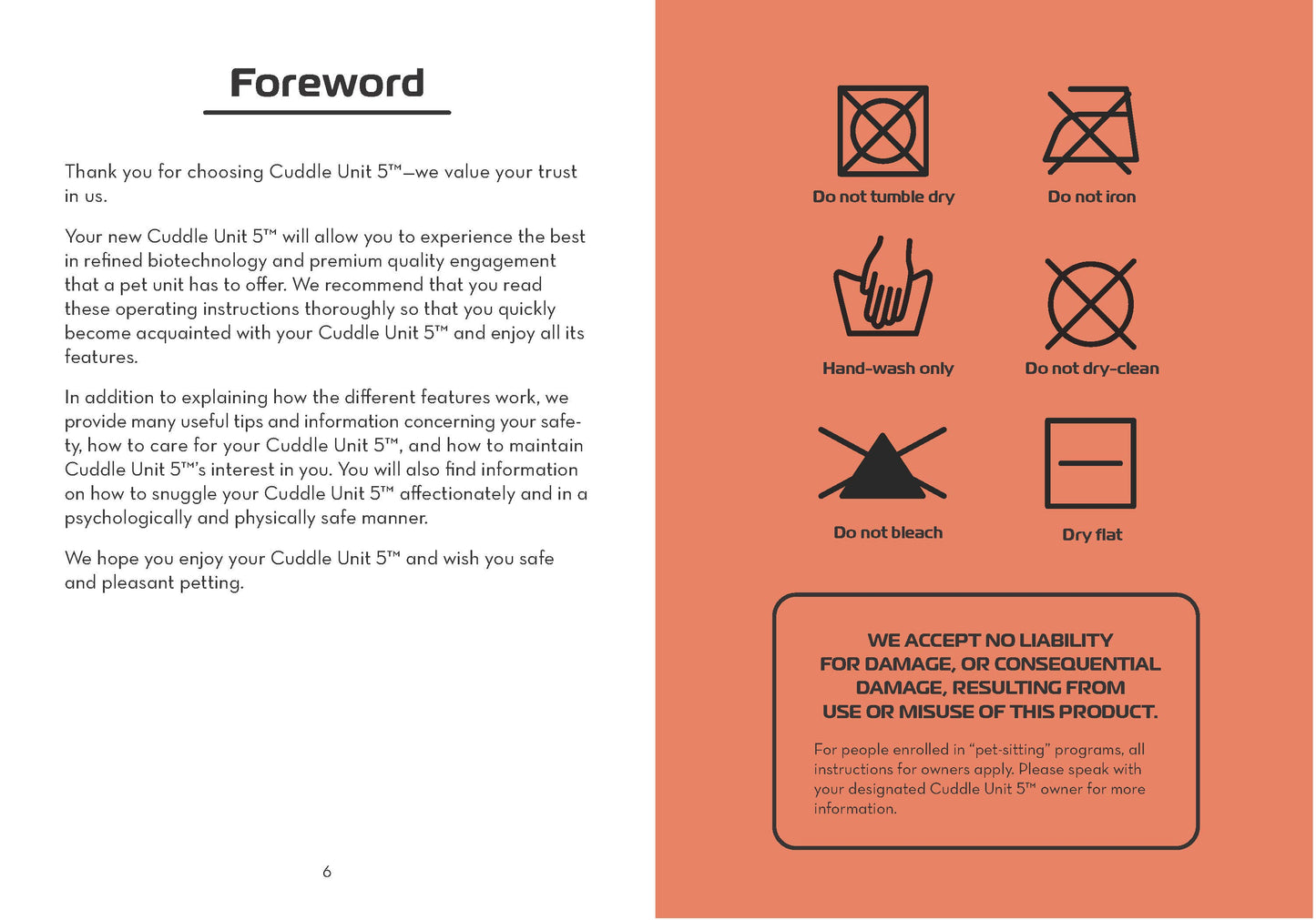 Cat Operator's Manual