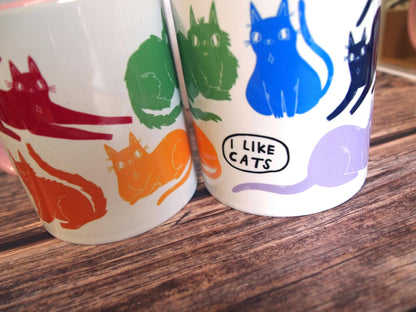 Rainbow Cats Coffee Mug