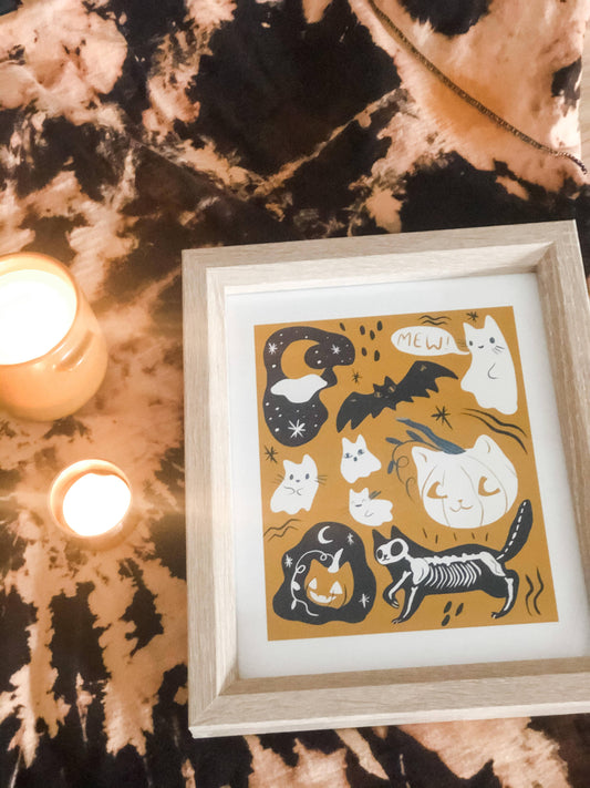 Halloween 8x10 print