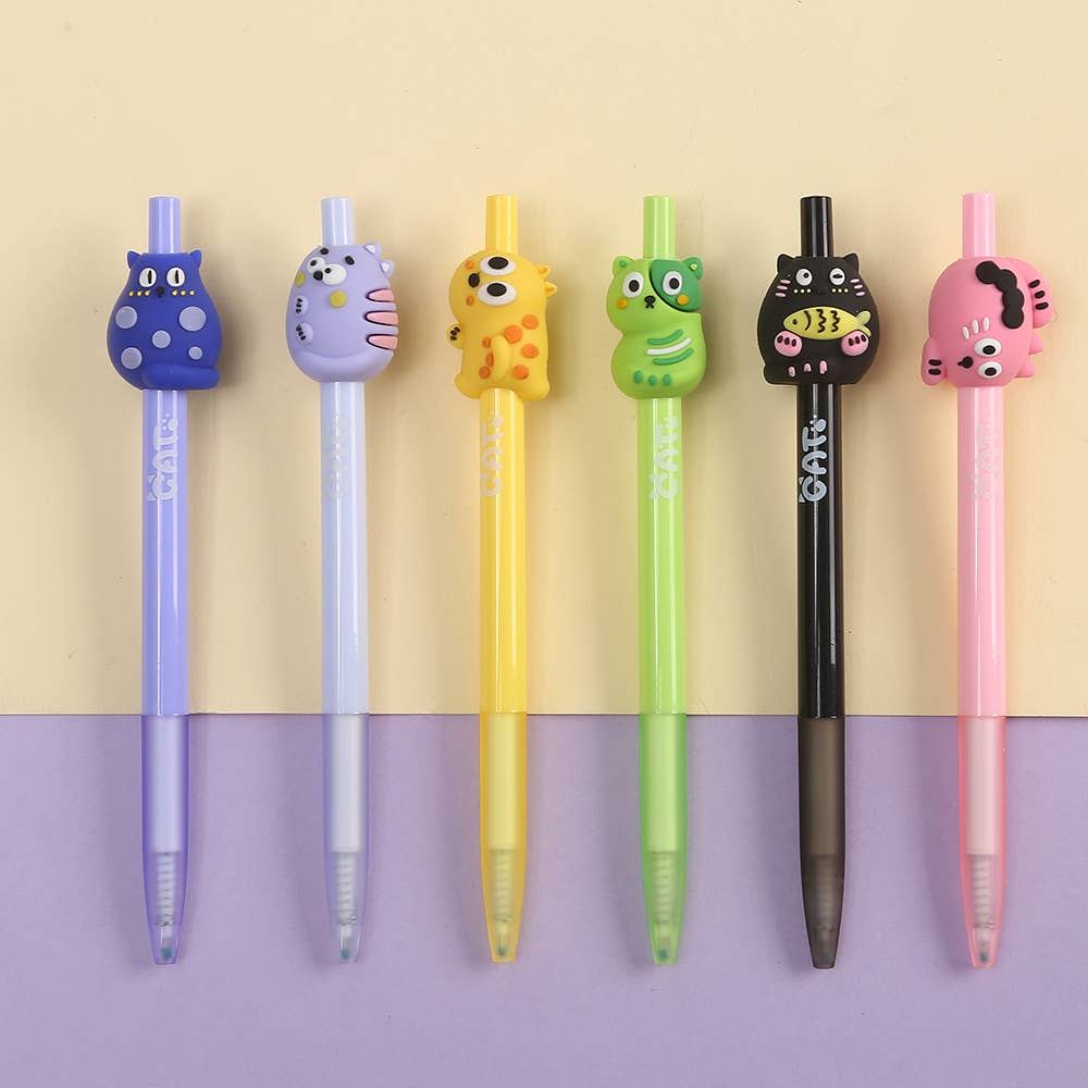 SoFun Cat retractable gel pen