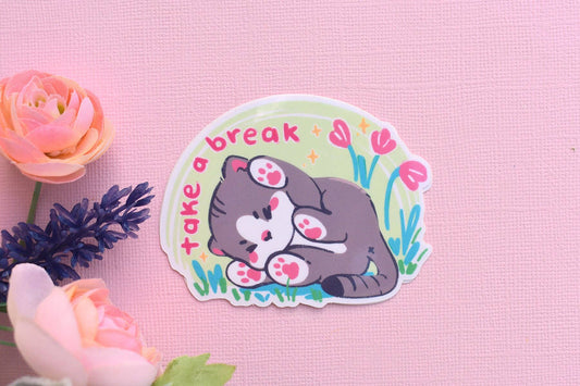 Take a Break Sticker