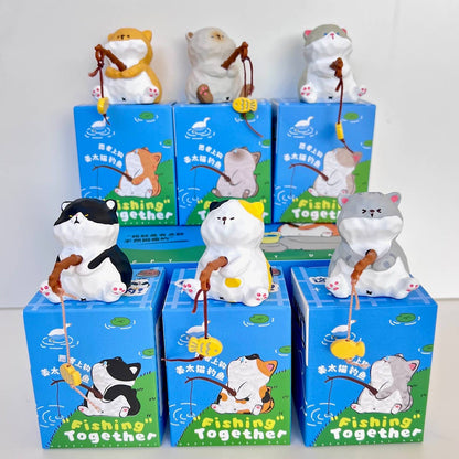 BCmini - 71322 Fishing Cat Family Blind Box-6