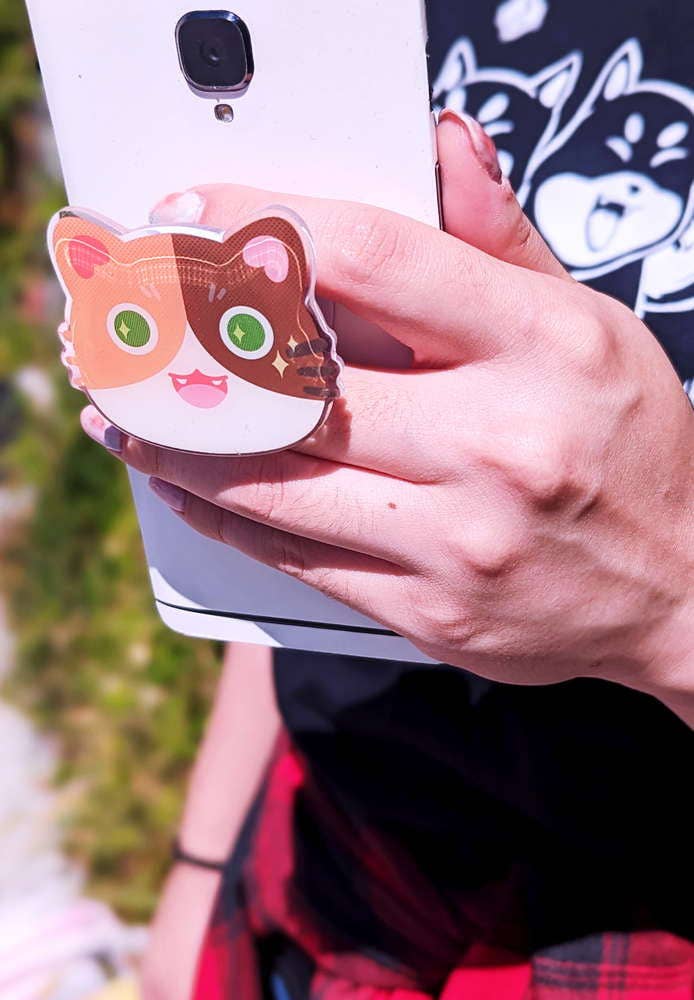 Phone Grip Calico Cat