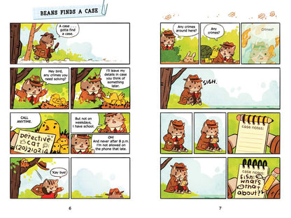 Simon & Schuster - Detective Beans: Adventures in Cat Town by Li  Chen