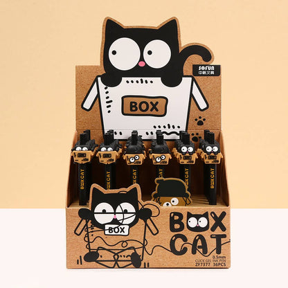 Box Cat Gel Pen