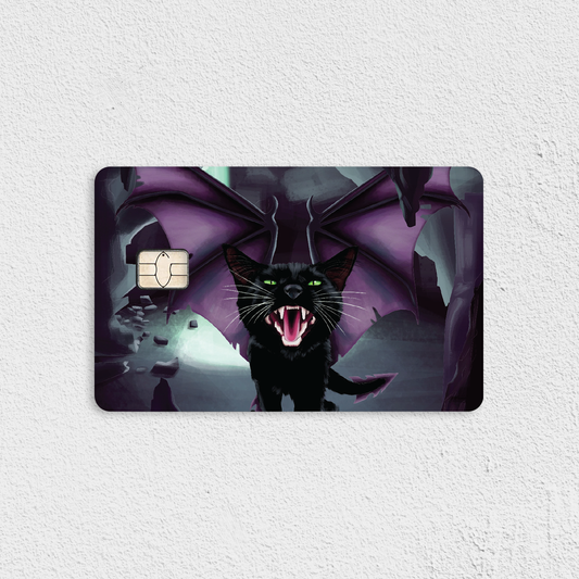 A Feline Encounter Credit Card Skin