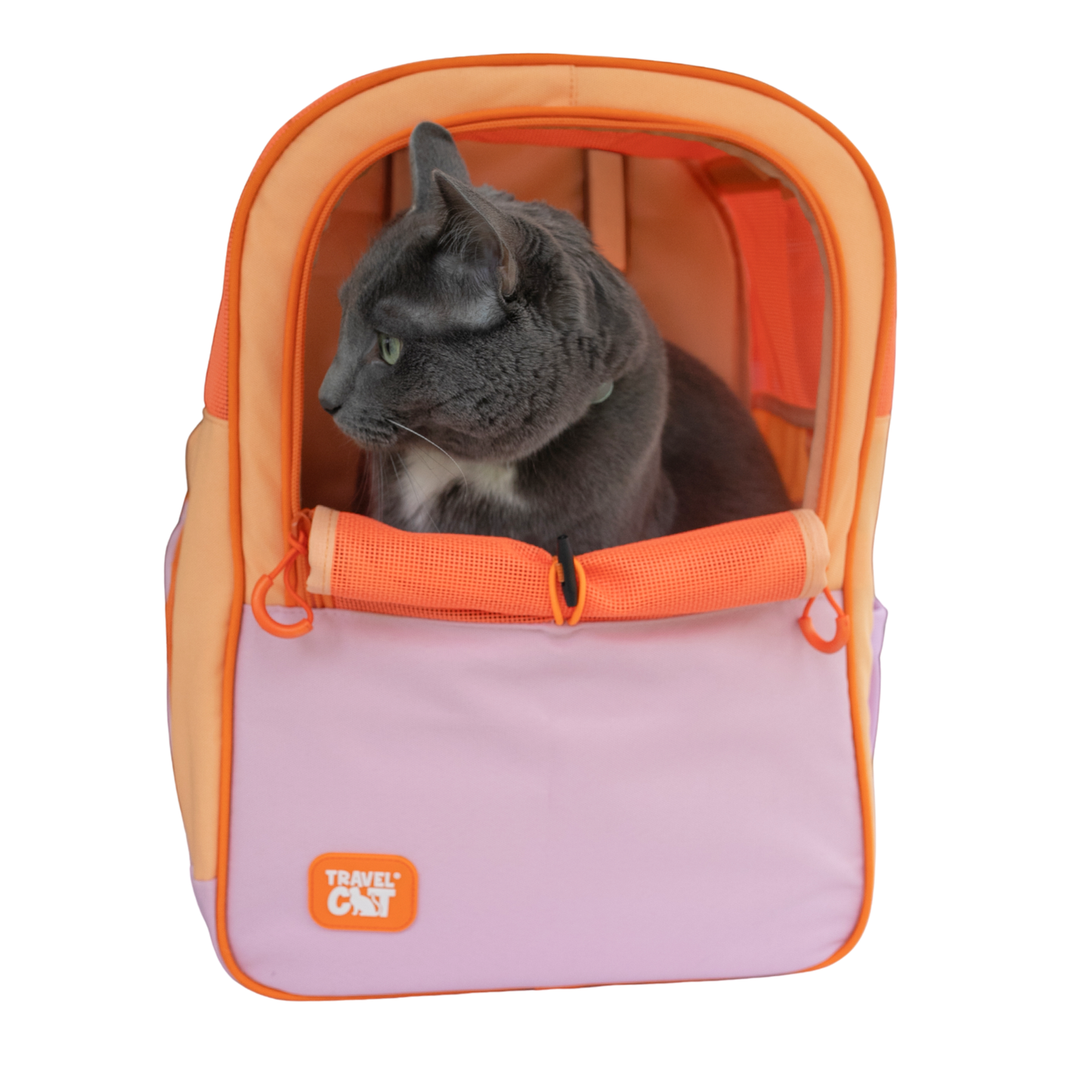 "The Explorer" Cat Backpack - Sunset Pink
