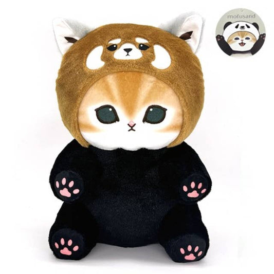 K-Wonderland - Mofusand BIG Plush – Panda Cat & Red Panda Cat (30cm)