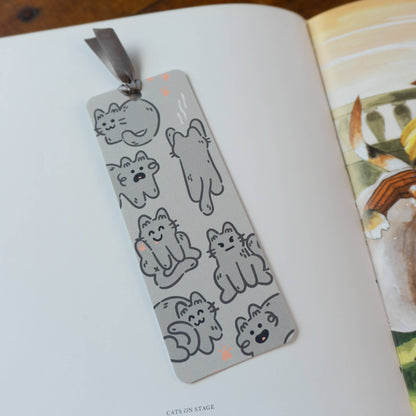 Grey Cats Bookmark