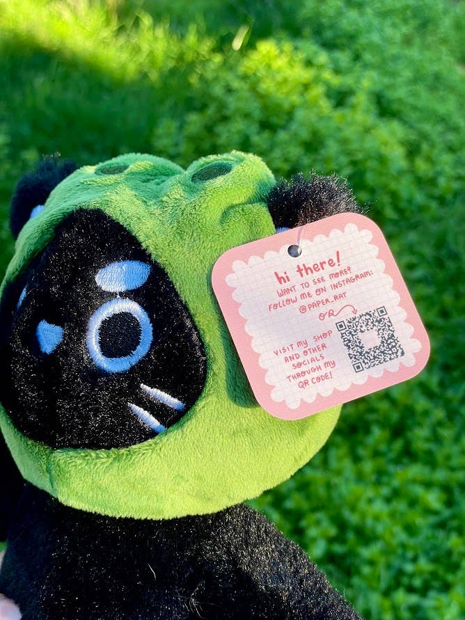Frog the Cat Plushie