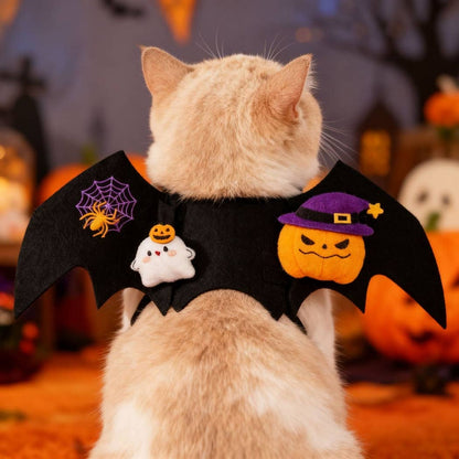 Halloweek - Halloween Bat Wings Cartoon Pet Collar