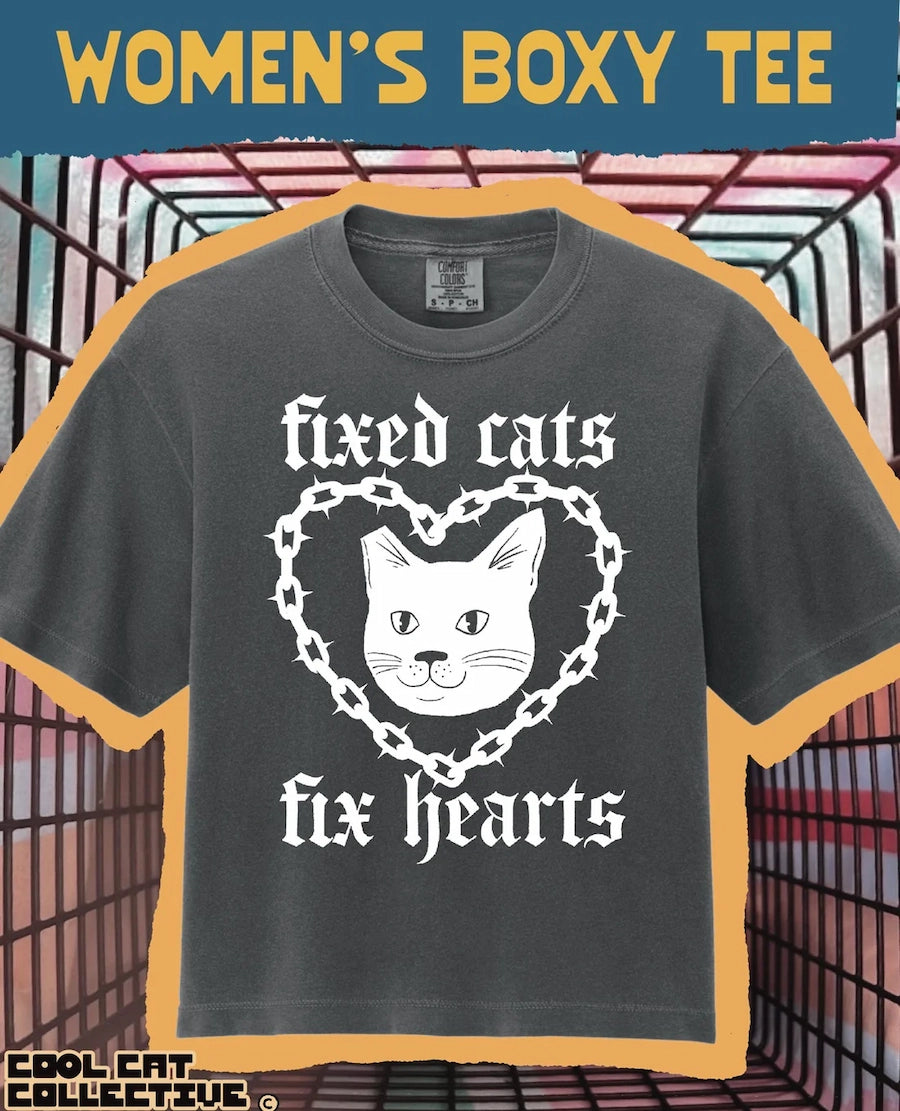 Fixed Cats, Fix Hearts t-shirt