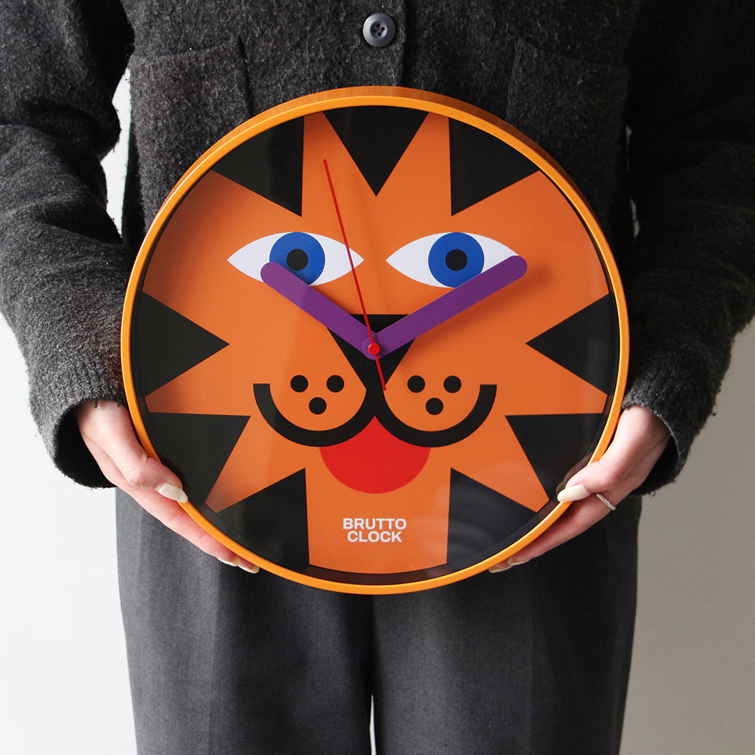Brutto Tiger Wall Clock