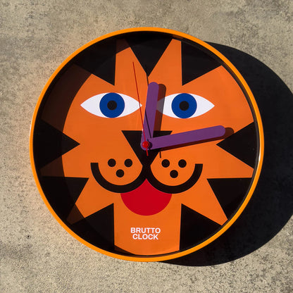 Brutto Tiger Wall Clock