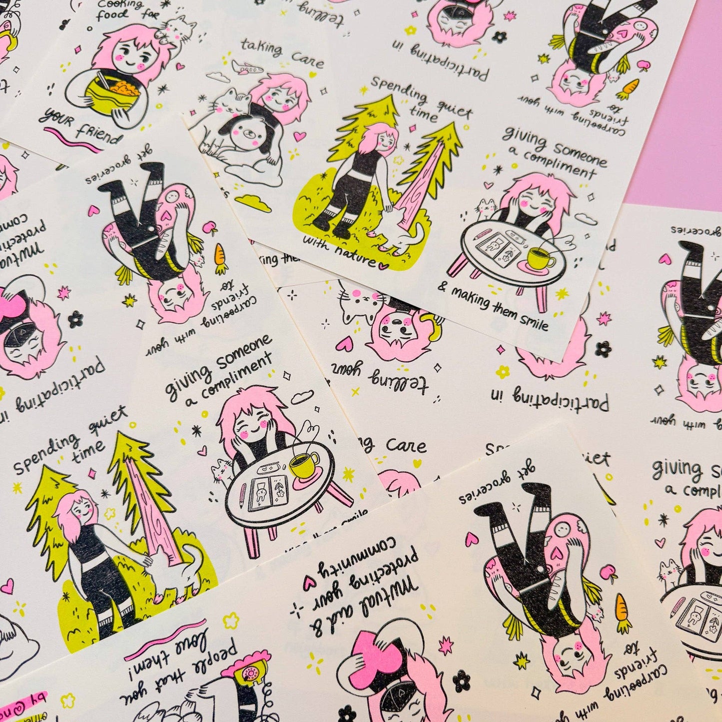 Little Acts of Kindness  ♡ Riso Fanzine