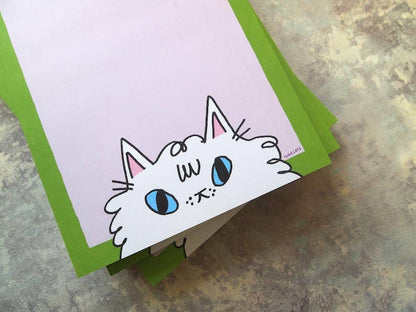 Get S- Done funny Cat Notepad