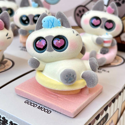 Big Eyed Cat Figurine Blind Box