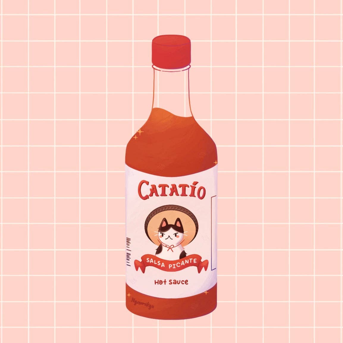 Nyaomikyu - Catatio Cat Sticker
