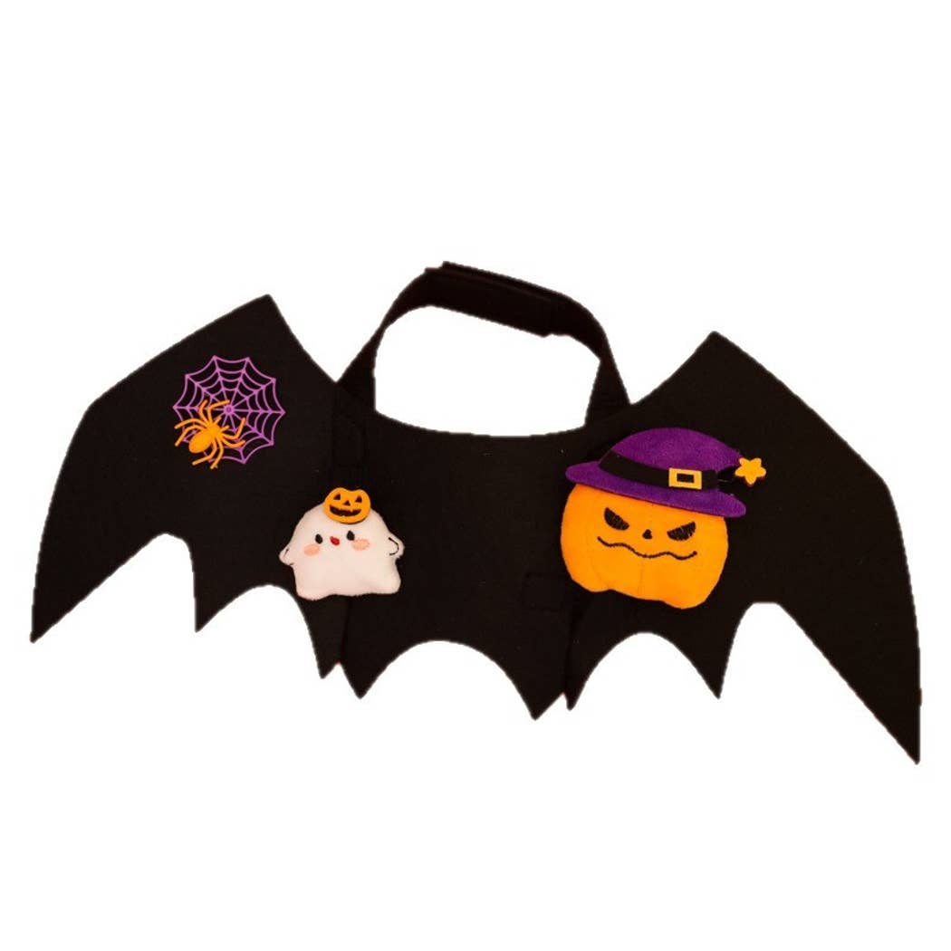 Halloweek - Halloween Bat Wings Cartoon Pet Collar