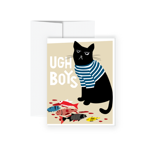 All Very Goods - Greeting Card - Ugh Boys