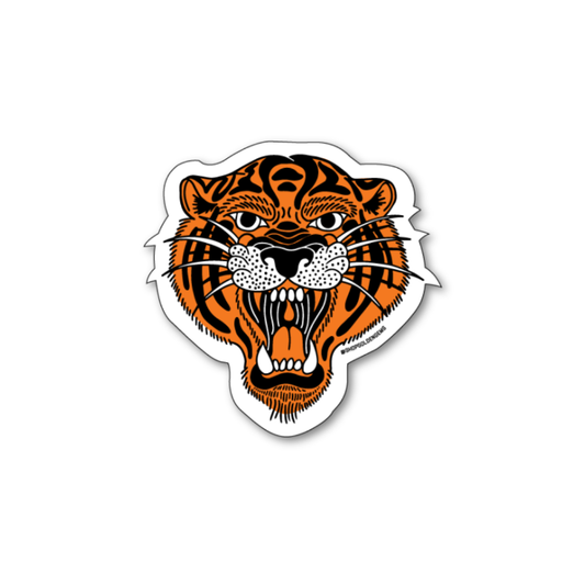 Golden Gems - Hell Raisers Tiger Sticker