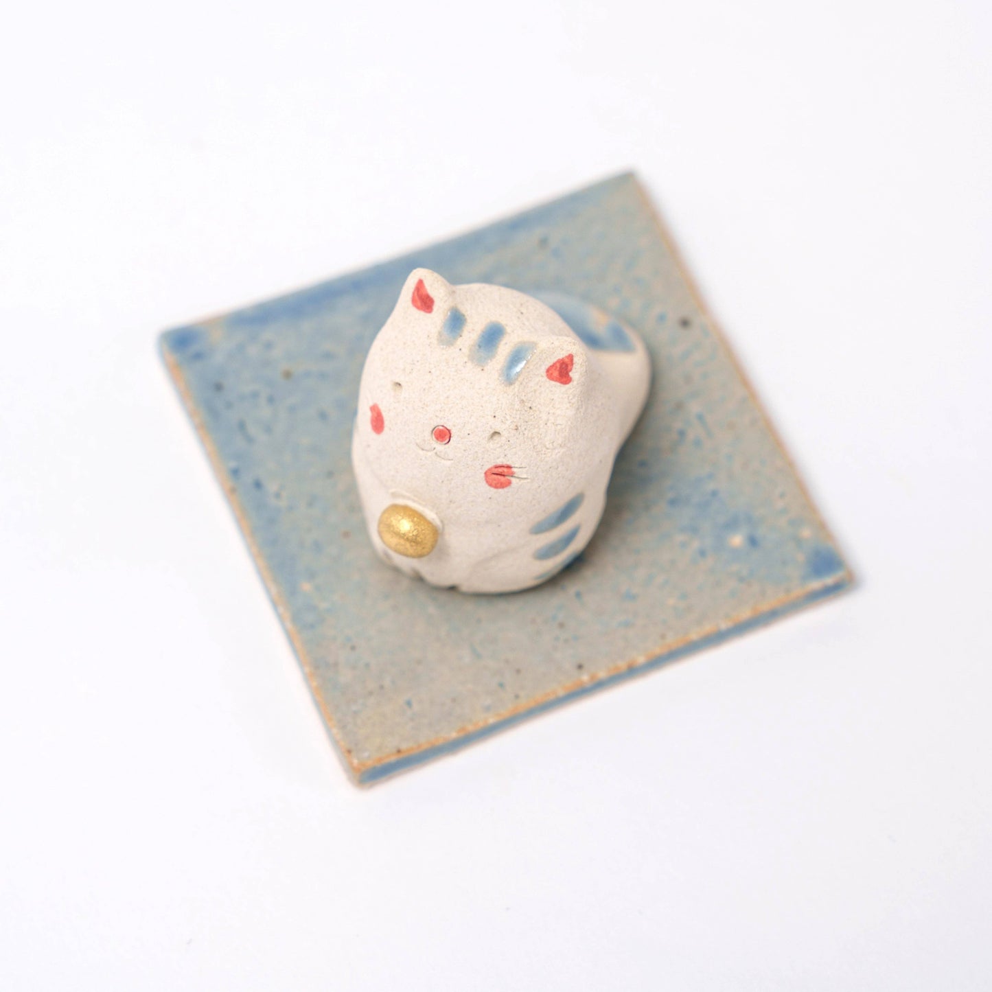 Handmade Cat Incense Holder
