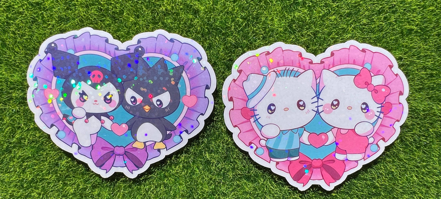 Mothers Of Orion - Sanrio Couple Sticker Hello Kitty/Dear Daniel