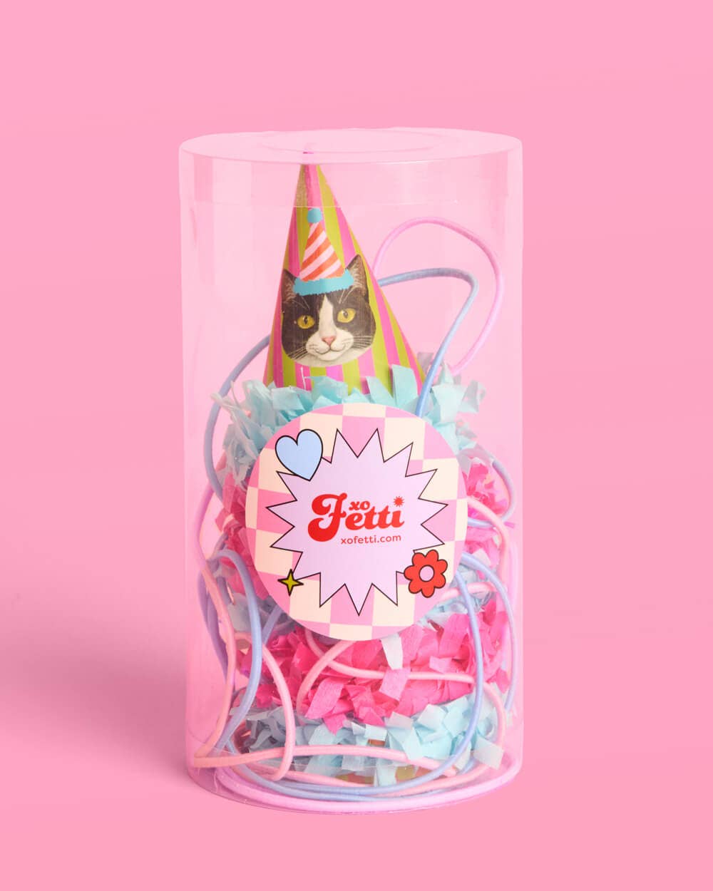 Cat Mini Party Hats Stripes
