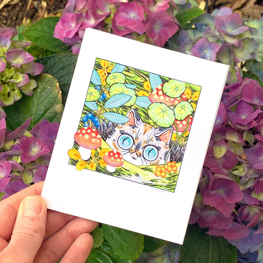 Paper Puffin - Sneak Peek Mini Print