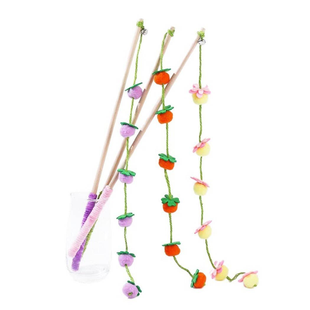Garden Beads Wand Cat Toy