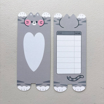 Cat Soft Matte Double Sided Bookmarks