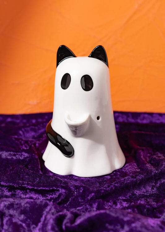 Ghost Cat Water Bubbler